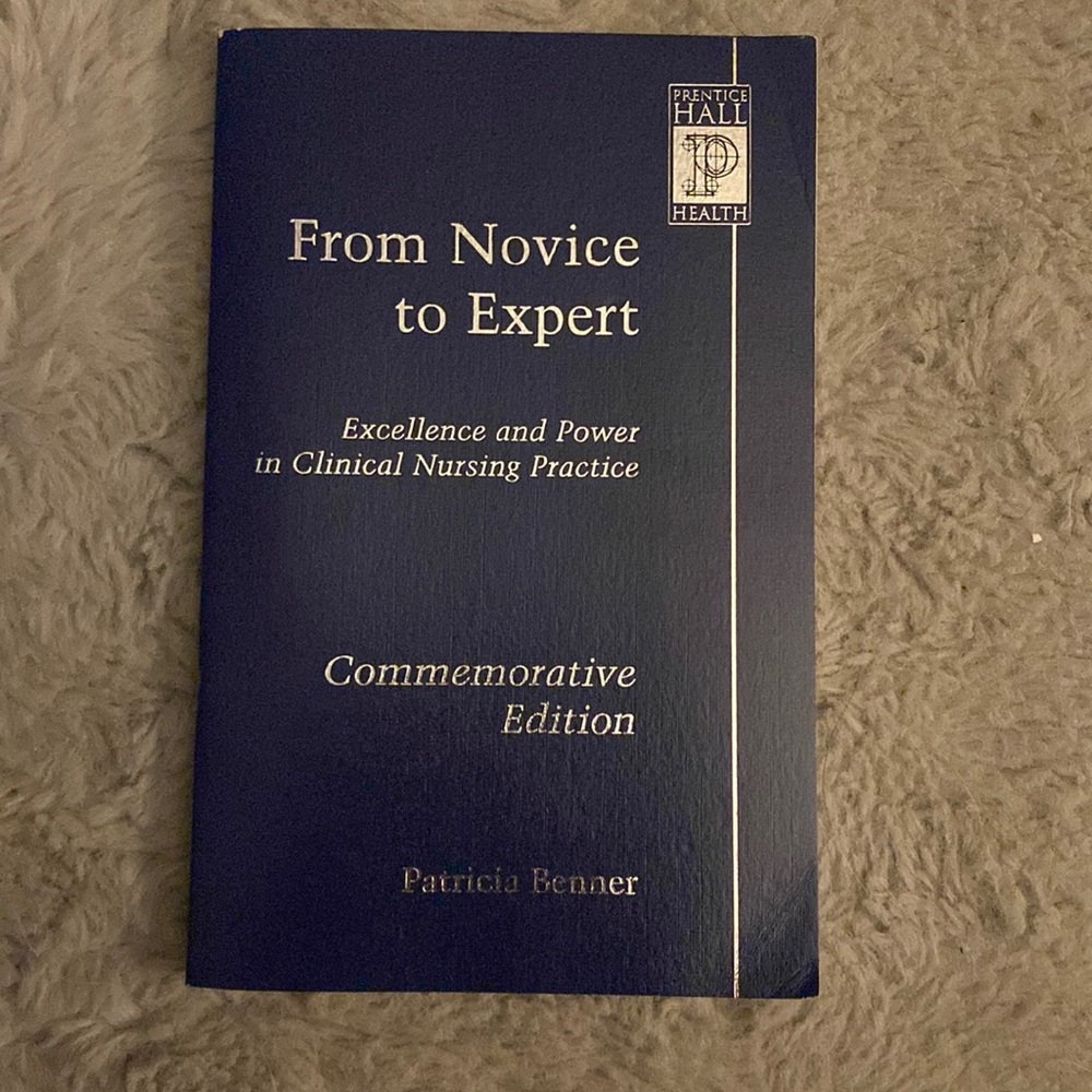 From Novice to Expert Nursing Book